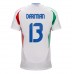 Italien Matteo Darmian #13 Borta matchtröja EM 2024 Kortärmad Billigt